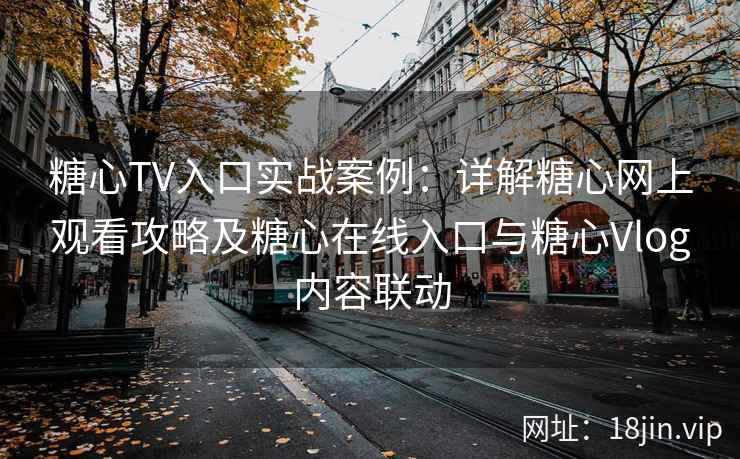 糖心TV入口实战案例：详解糖心网上观看攻略及糖心在线入口与糖心Vlog内容联动